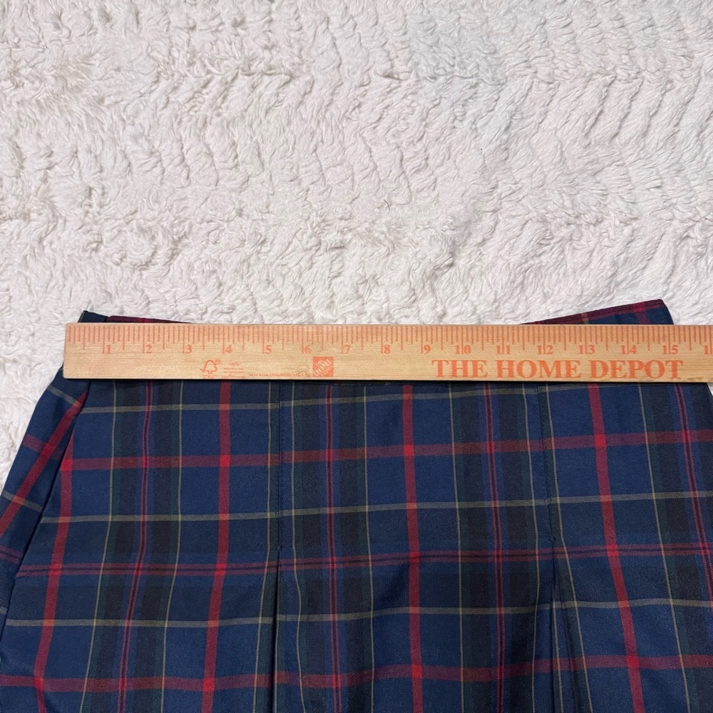 Dennis Uniform Plaid Pleated Skirt Juniors 5 XS Preppy Coquette Academia y2k - Picture 3 of 6
